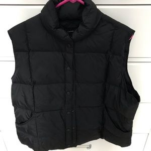 Women’s Lands End Vest - XL (18-20) - Black